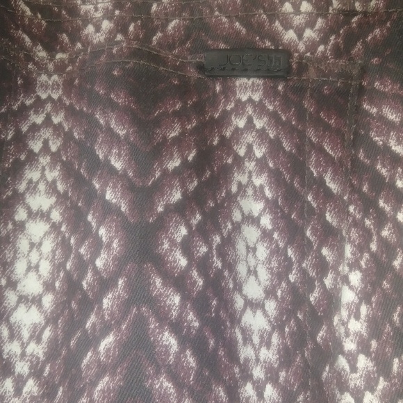 Joe's Jeans Snakeskin Print Jeans - Picture 6 of 8